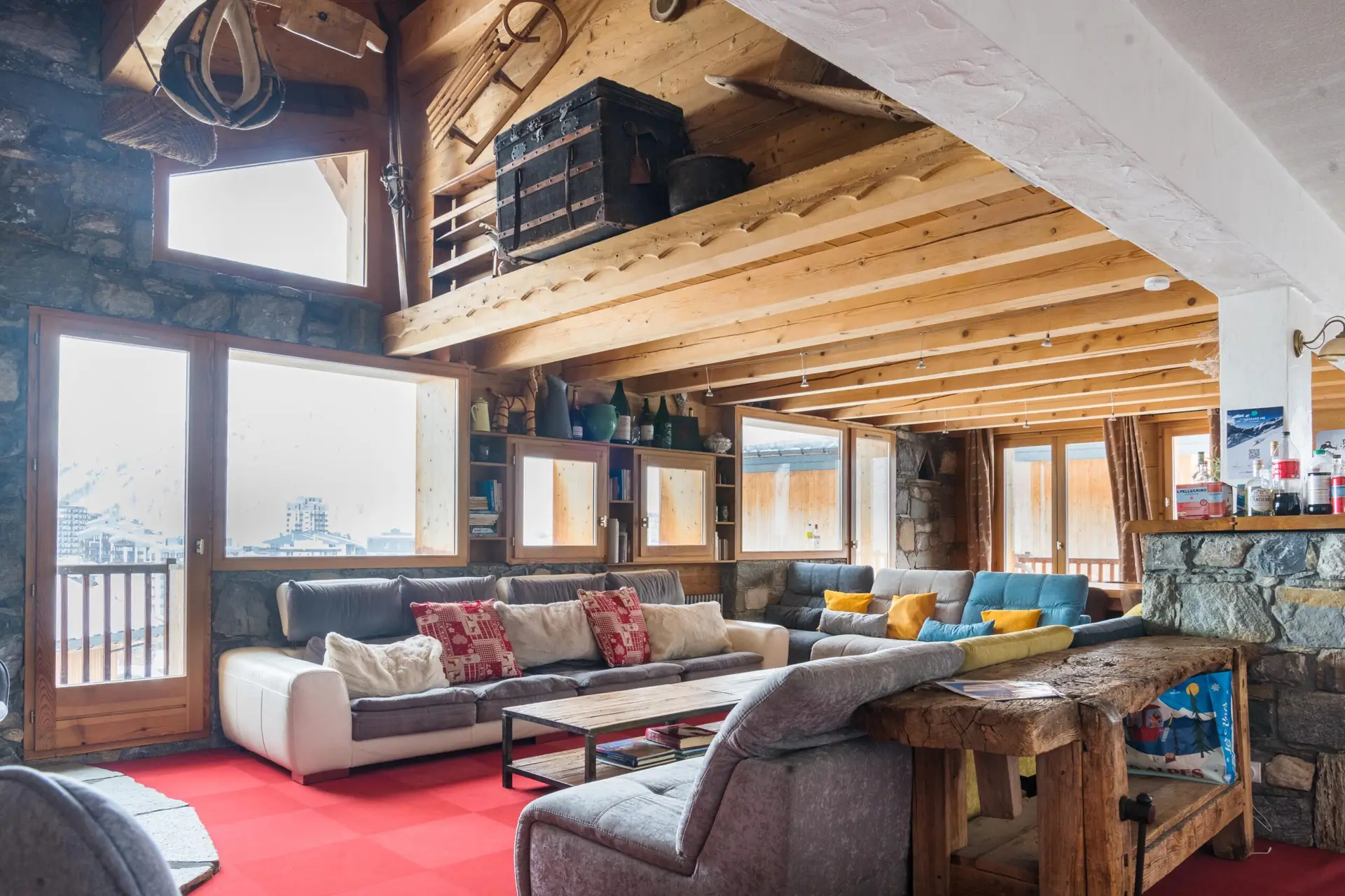 Ski Chalet Aigle Royal in Tignes, France.