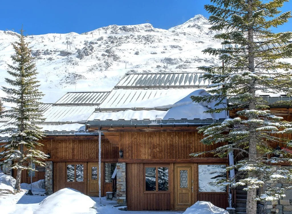 Ski Chalet Sapin in Reberty, France.