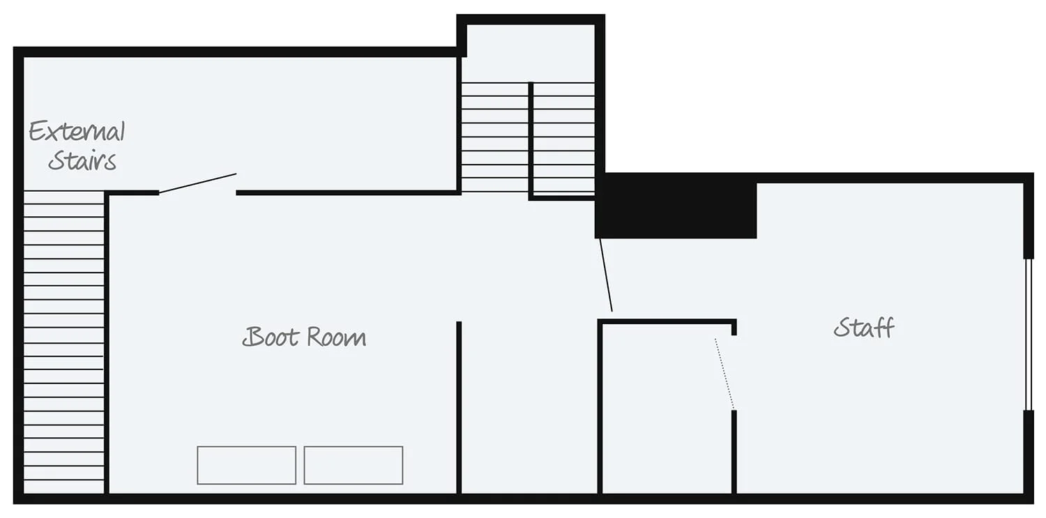 Chalet Alaska Second Floor