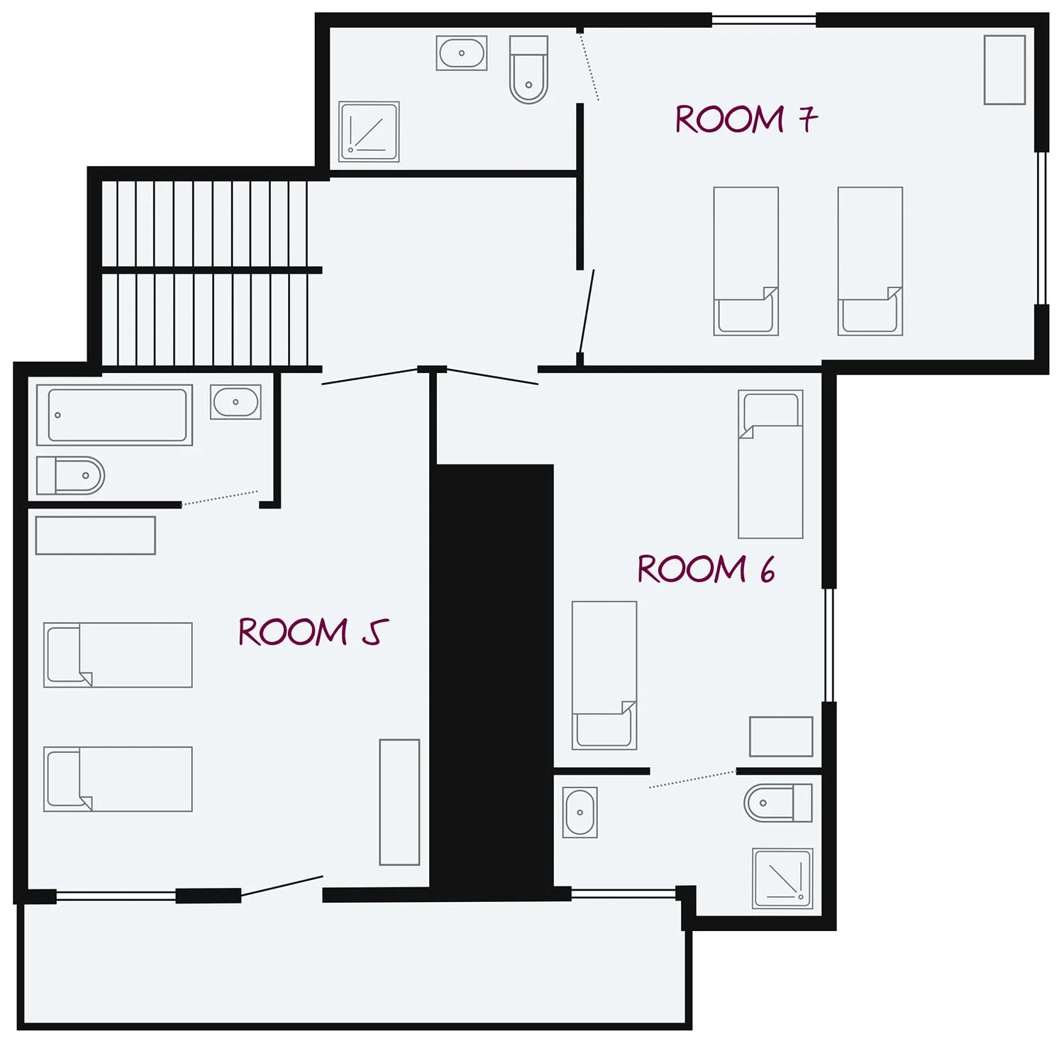 Chalet Alaska Third Floor