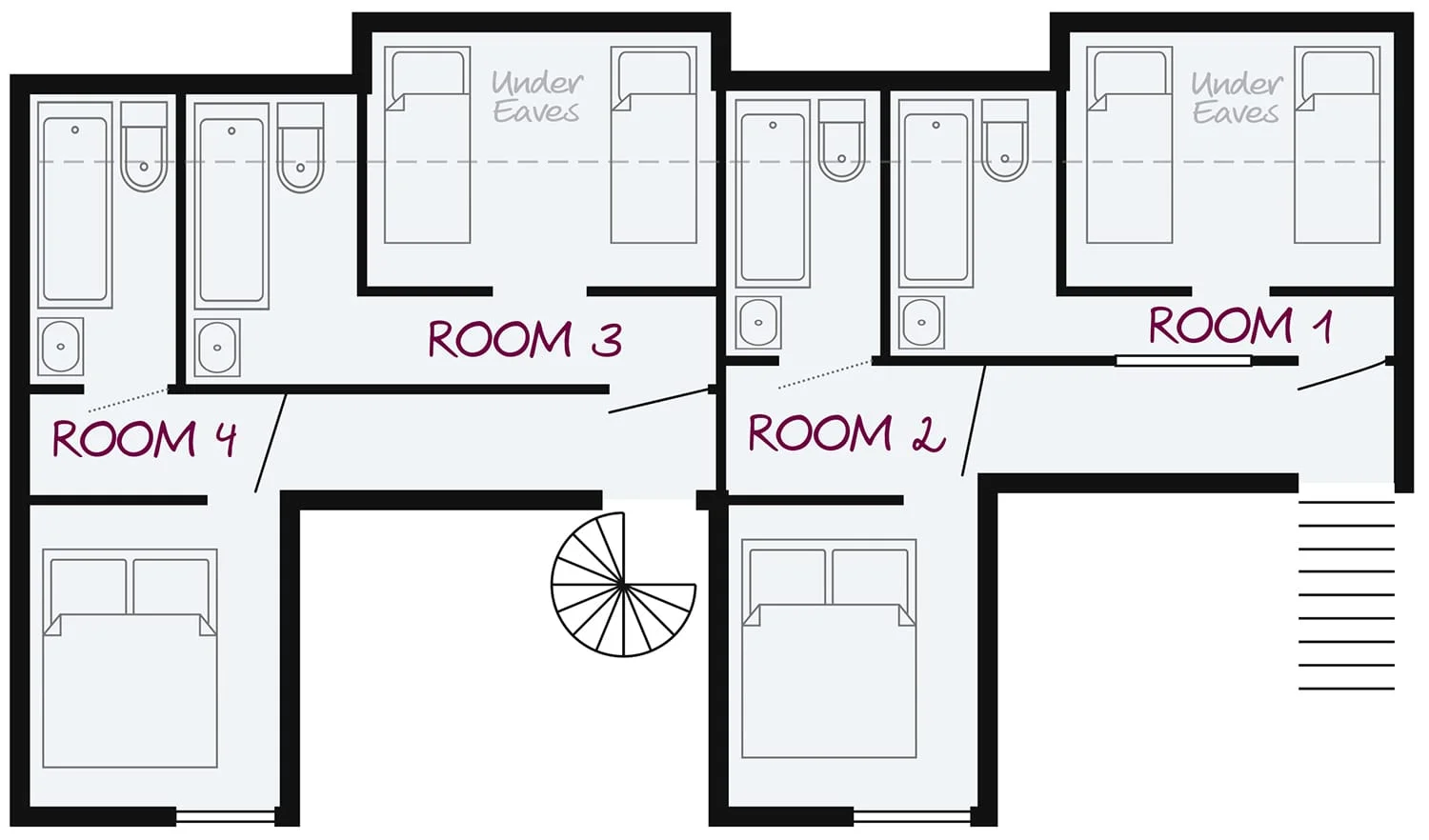 CHALET ICEBERG SECOND FLOOR