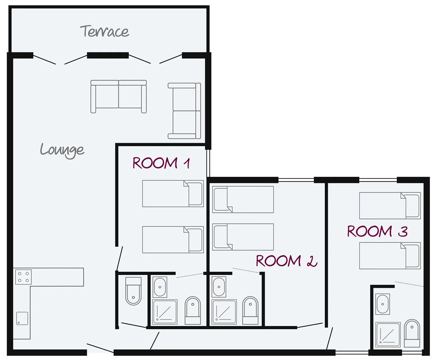 CHALET ORION LOWER GROUND FLOOR
