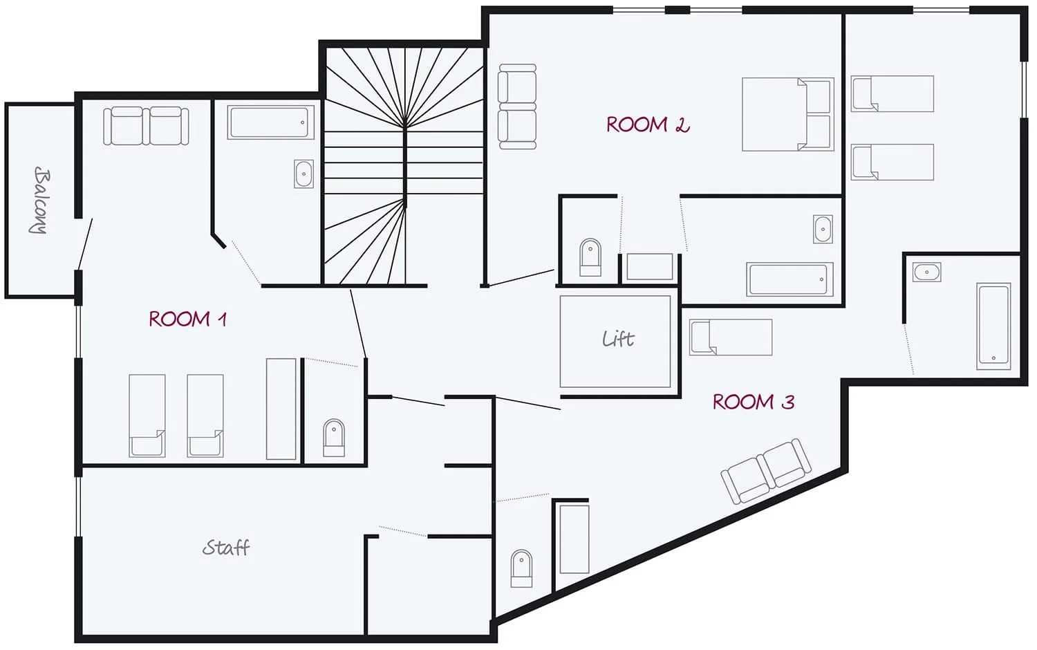 CHALET APPALOOSA FLOOR -2