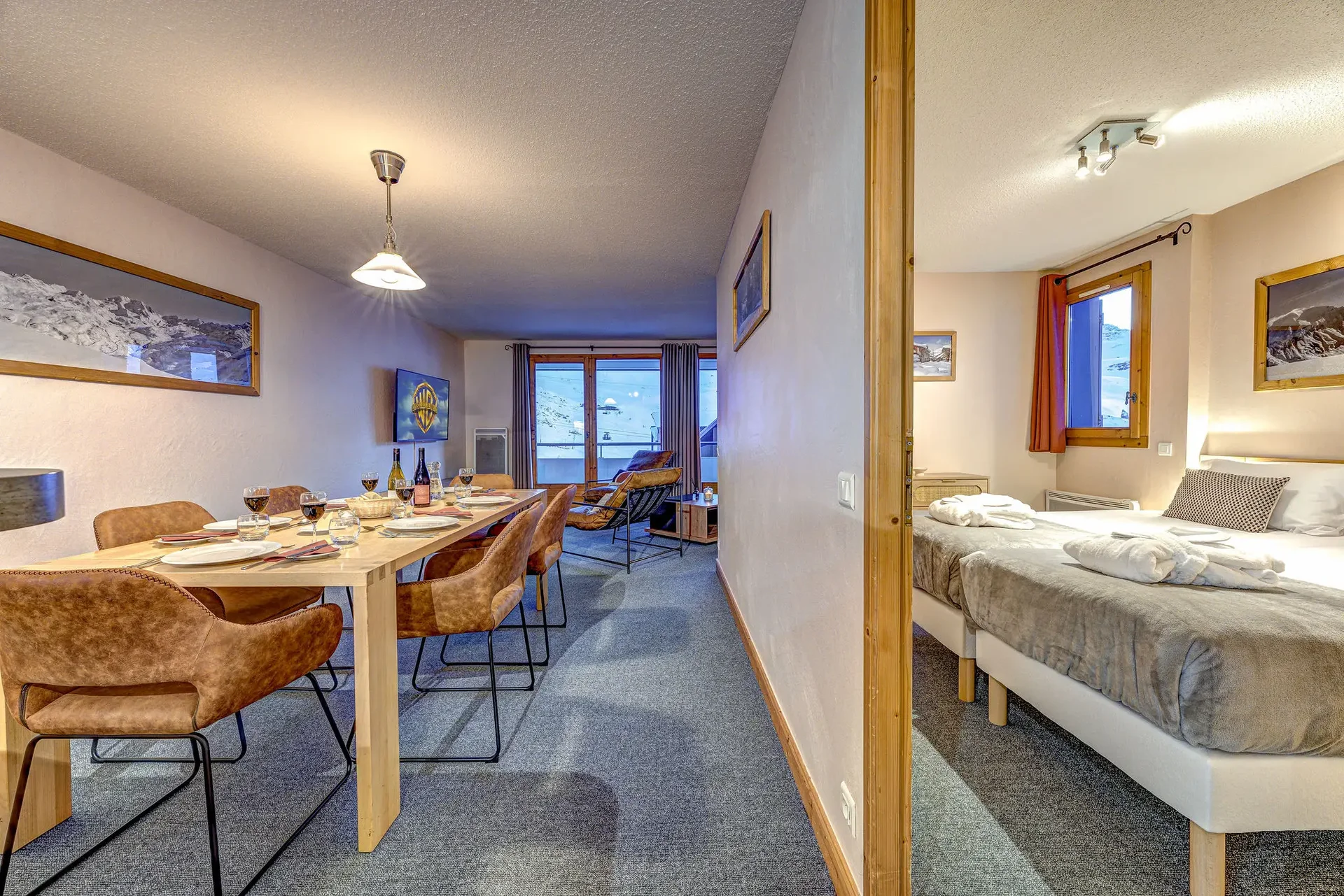 Ski Holidays In Val Thorens. Chalet Orion. Chalet. Ski chalet.