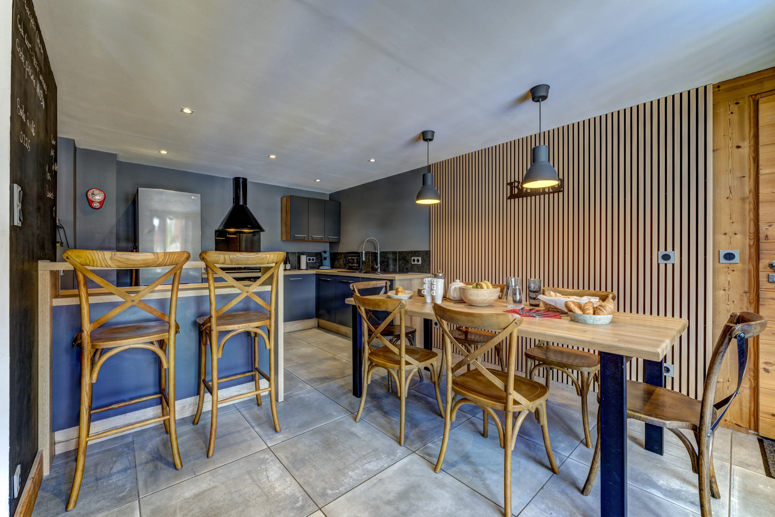Chalet Petit Chardon Kitchen Area, La Plagne