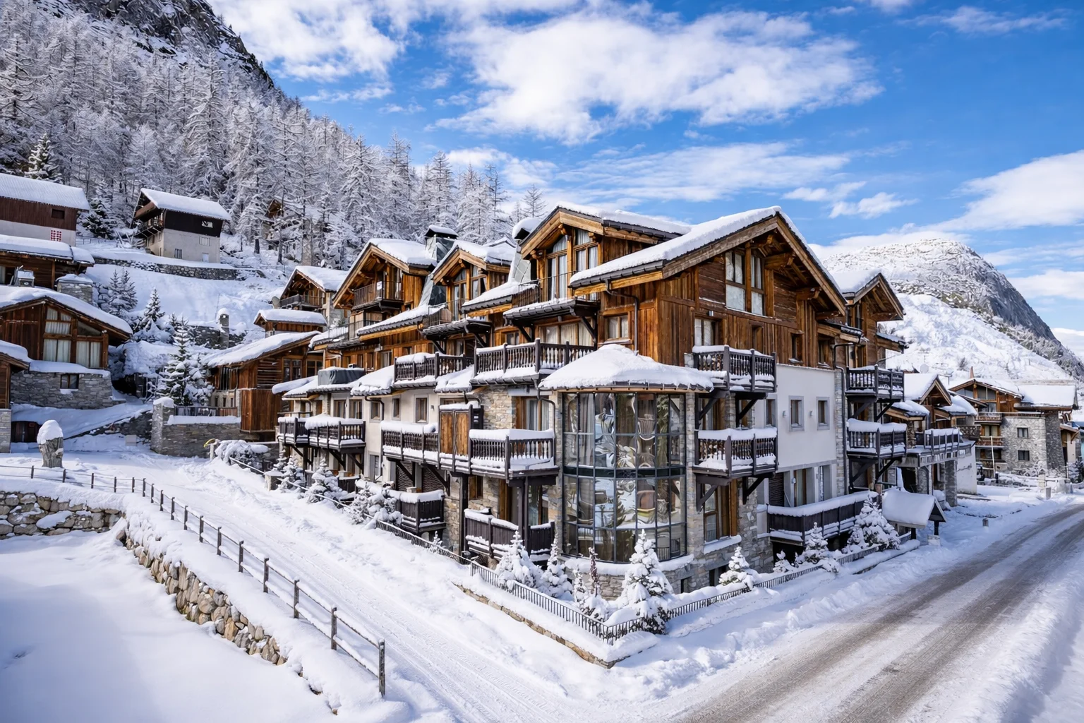 Ski Chalets in Val d'Isere